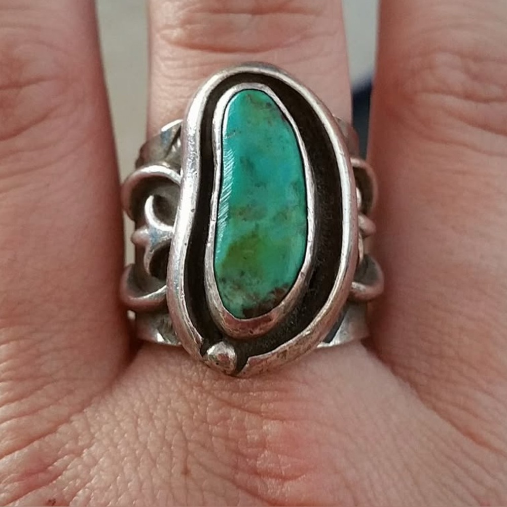 Silver Turquoise Ring